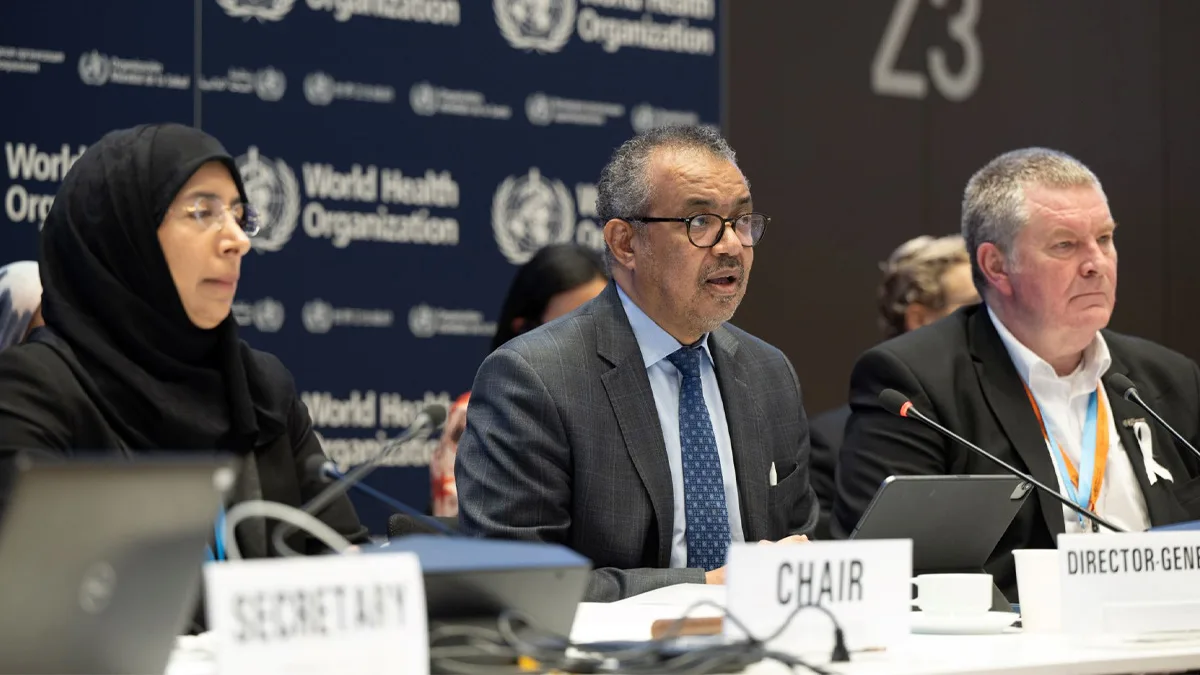 “Without a ceasefire, there is no peace. And without peace, there is no health."- Dr Tedros Adhanom