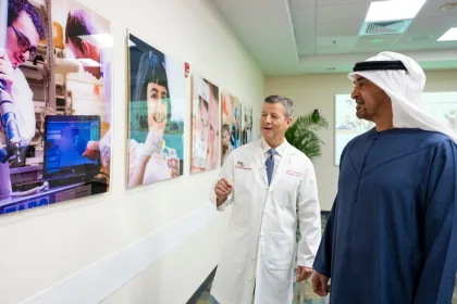 UAE President visits National Children's Hospital in Washington