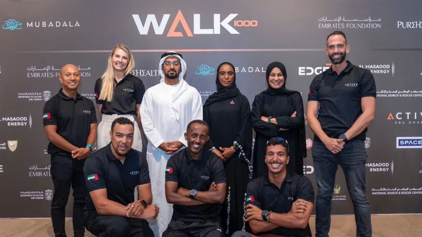 Active Abu Dhabi launches "Walk 1000" to promote health & fitness