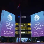 Abu Dhabi lights up in support of World Polio Day 2024