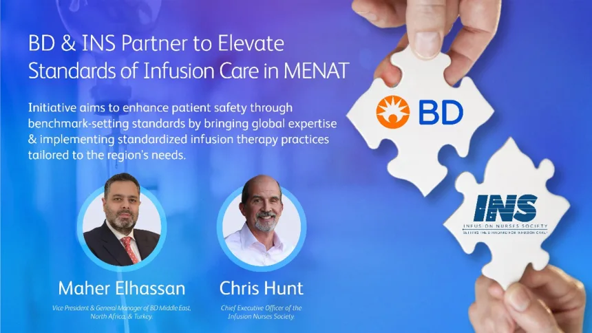 BD and INS partner to elevate standards of infusion care in MENAT