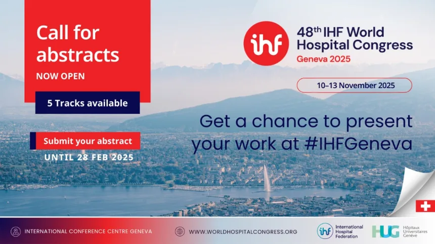 Call for abstracts now open for 48th World Hospital Congress