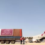Qatar Dispatches 90 Tons of Humanitarian Aid