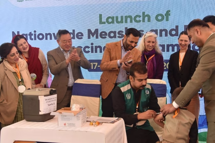 measles-rubella vaccination