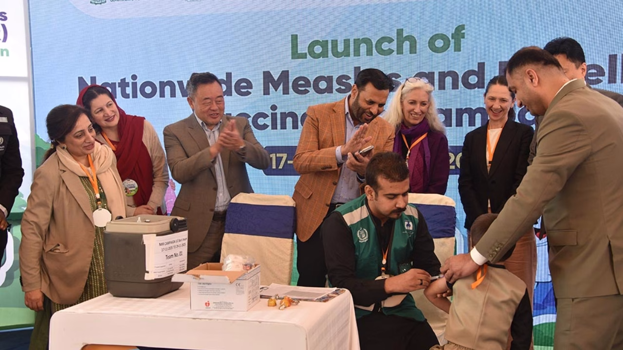 measles-rubella vaccination
