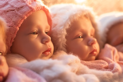 Triplets After Years of Hope