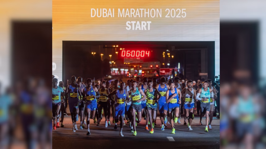 Dubai Marathon and MG Motor