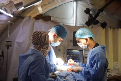 Over 7000 Surgeries Performed at Southern Gaza Field Hospital 1