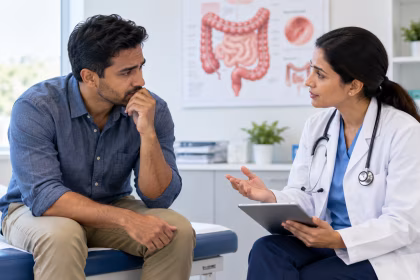 Digestive Health Consultation in Clinic