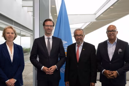 WHO and Netherlands Deepen Cooperation on Global Health Security